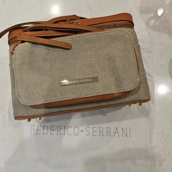 BN Leather Canvas Bag